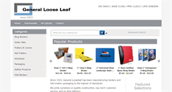 Desktop Screenshot of looseleaf.com
